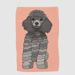Toalla De Golf Poodle Dog Pet