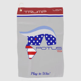 Toalla de golf POTUS19 Trump