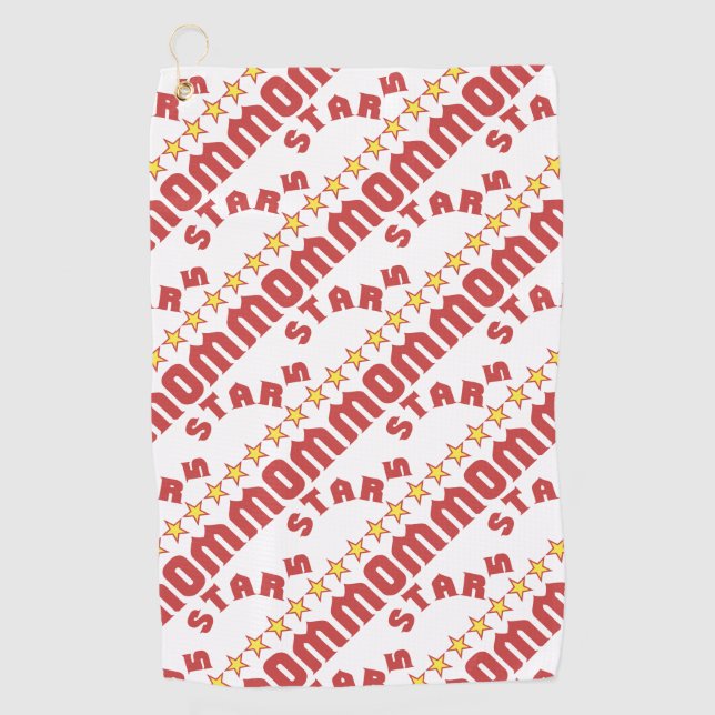 Toalla De Golf Premio al mosaico de cinco estrellas (Anverso)