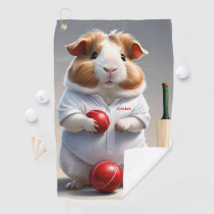 Toalla De Golf Preparado para el lanzamiento: Cerdo de Guinea en