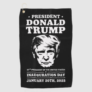 Toalla De Golf Presidente 47 D J Trump Día de Inauguración enero 