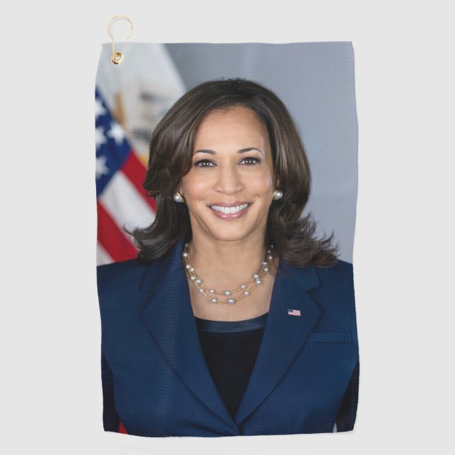 Toalla De Golf Presidente Candidato Kamala Harris US 2024 (Anverso)