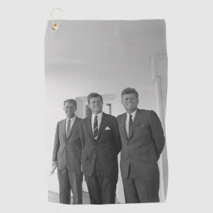 Toalla De Golf Presidente de América John Kennedy y hermanos, Cam