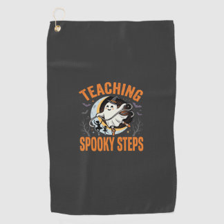 Toalla De Golf Profesor de Baile de Halloween Pasos Espeluznantes
