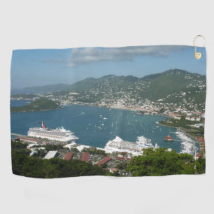 Toalla De Golf Puerto de St. Thomas Islas Vírgenes Estadounidense