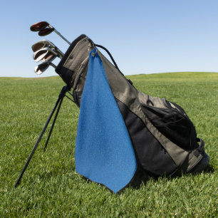 Toalla De Golf Purpurina azul, espárrago, fondo Purpurina
