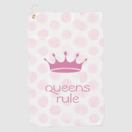 Toalla De Golf Queens Rule