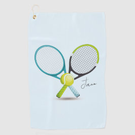 Toalla De Golf Racket y Ball Tennis Sweat Toque