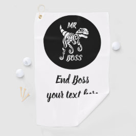 Toalla De Golf Raptor fantasma blanco