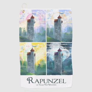 Toalla De Golf Rapunzel de la mañana a la noche