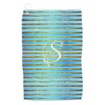 Rayas turquesa, verde y blanca 