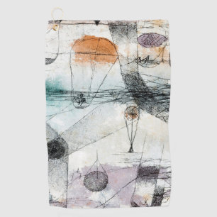 Toalla De Golf Realm de Air Paul Klee Resumen expresionista