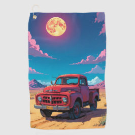 Toalla De Golf Recogida clásica estadounidense