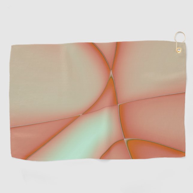 Toalla De Golf Recortes de pieza convexa de durazno renovados (Horizontal)
