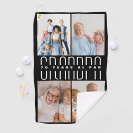 Toalla De Golf Regalo de los abuelos para los 70 años