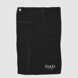 Toalla De Golf Regalo de Papá Establecido Nuevo Papá