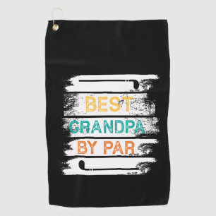 Toalla De Golf Regalo del Día del Padre Mejor Abuelo De Par