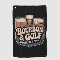 Regalo divertido para papá golfista de bourbon
