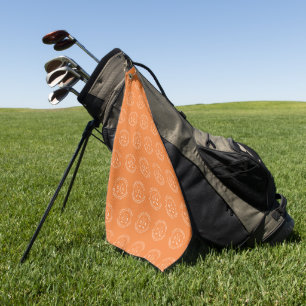 Toalla De Golf Regalo monograma del club de golf personalizado