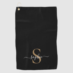 Toalla De Golf Regalo Personalizado con Nombre Escritura Elegante