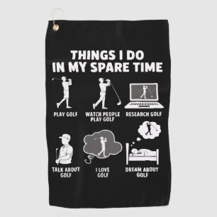 Toalla De Golf Regalos divertidos para entrenador de golf para pa