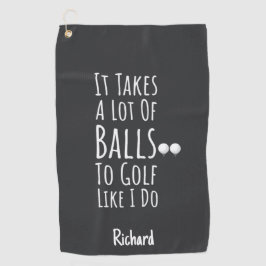 Toalla De Golf Regalos para golfistas masculinos personalizados d