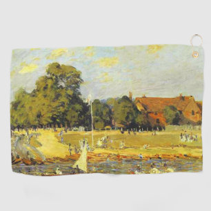 Toalla De Golf Regatta en Hampton Court Alfred Sisley Poster
