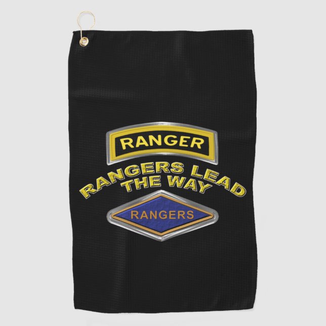 Toalla De Golf Regimiento de Rangers 75  (Anverso)