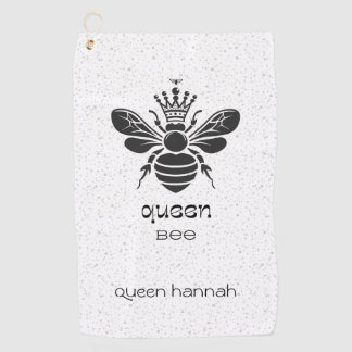 Toalla De Golf "Reina Abeja" Personalizado