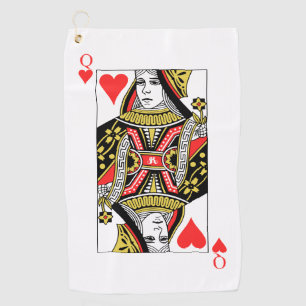 Toalla De Golf Reina de corazones