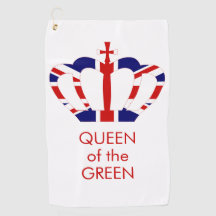 Reina de la corona verde del | Union Jack