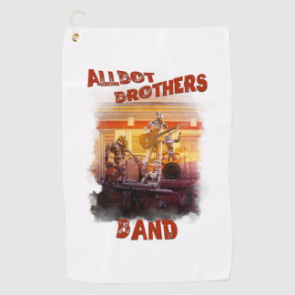 Toalla De Golf Reparación de Saucer de Allbot Brothers Band/Bob