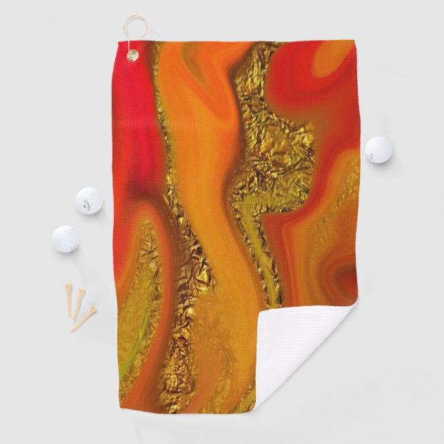 Toalla De Golf Resumen de patrón de producto. (In situ)