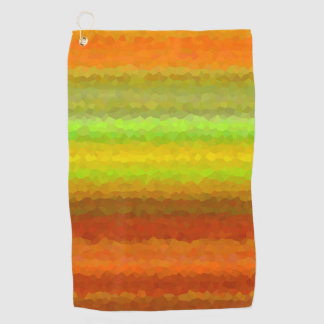 Toalla De Golf Resumen del patrón sin soldadura del mosaico