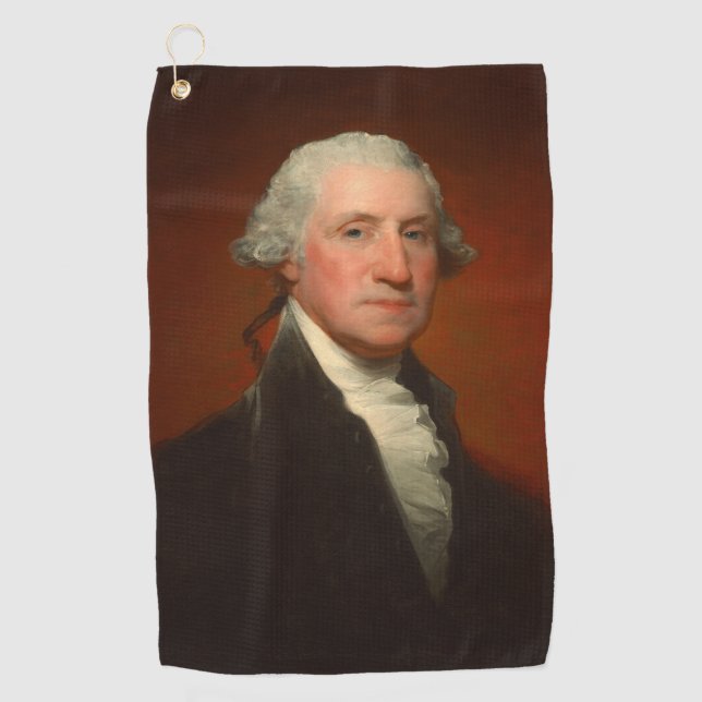 Toalla De Golf Retrato de George Washington (Anverso)