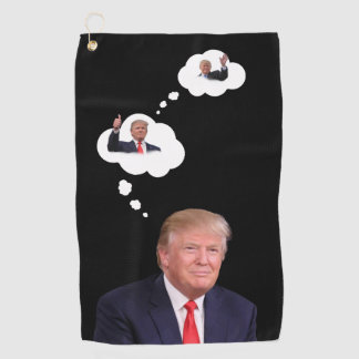 Toalla De Golf Retrato del presidente Trump 🇺 🇸 sonriente 😁