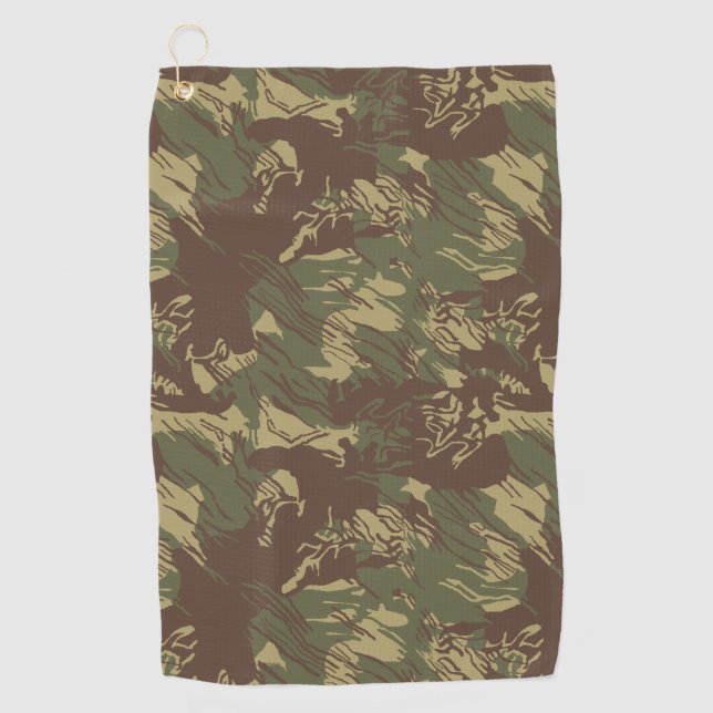Toalla de golf Rhodesian CAMO (Anverso)