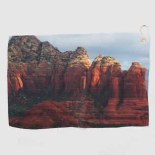 Toalla De Golf Roca de café nublado en Sedona Arizona