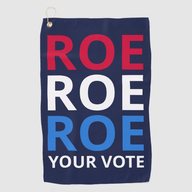 Toalla De Golf Roe Tu Voto I (Anverso)