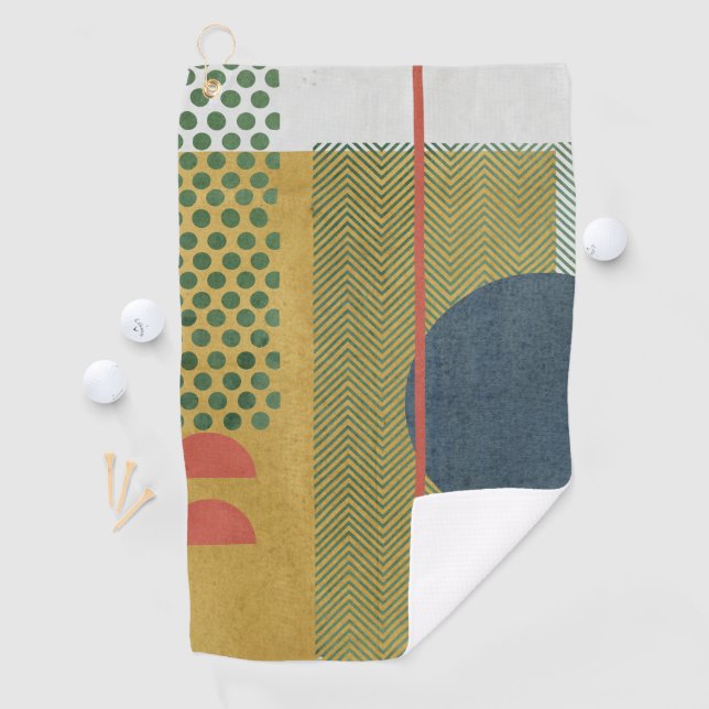 Toalla De Golf Rojo solar IV (In situ)