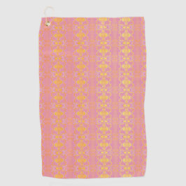 Toalla De Golf rosa abstracto de patrón