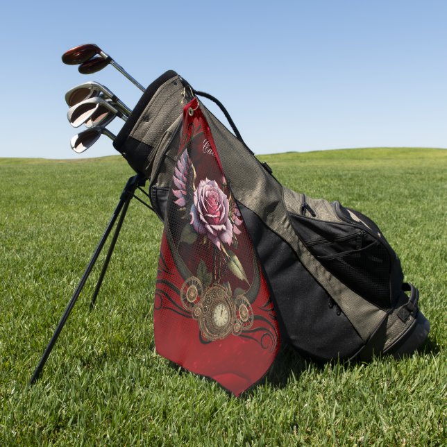 Toalla De Golf Rosa Steampunk (Verde)