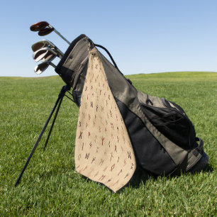 Toalla De Golf Runes Golf Towel