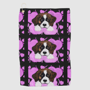 TOALLA DE GOLF SAINT BERNARD DOG
