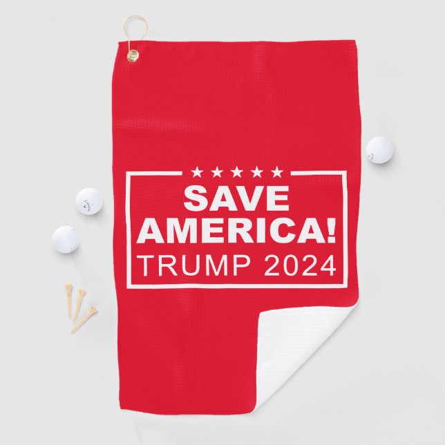 Toalla De Golf Salven a Estados Unidos Trump 2024 (In situ)