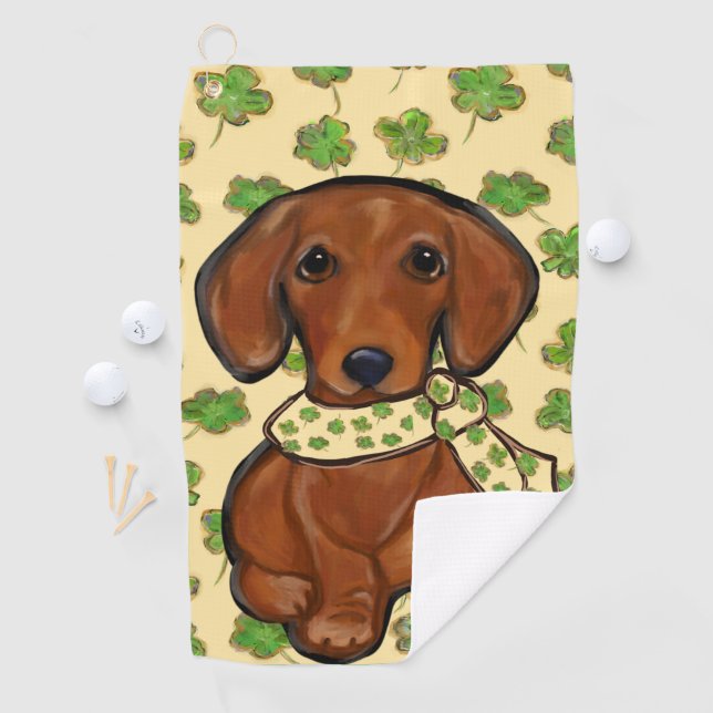 Toalla De Golf San Patty Doxie (In situ)