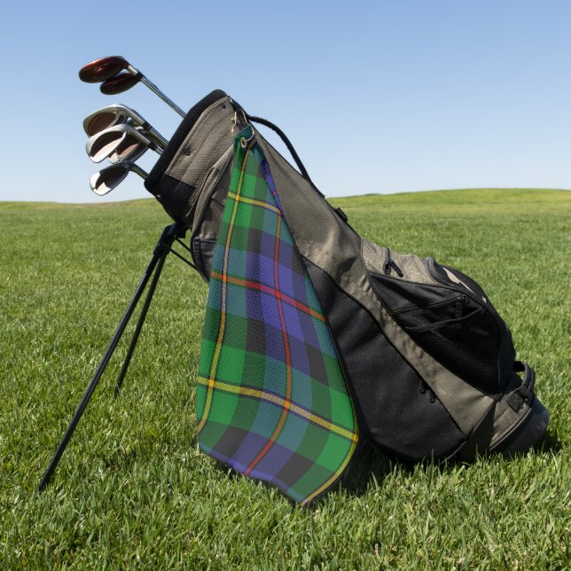 Toalla De Golf Scottish Plaid, Baillie Wm. Wilson, (Verde)