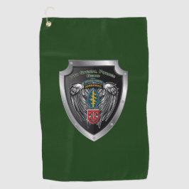 Toalla De Golf Séptimo Escudo de Fuerzas Especiales (Airborne)