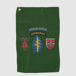 Toalla De Golf Séptimo Grupo de Fuerzas Especiales (Airborne)