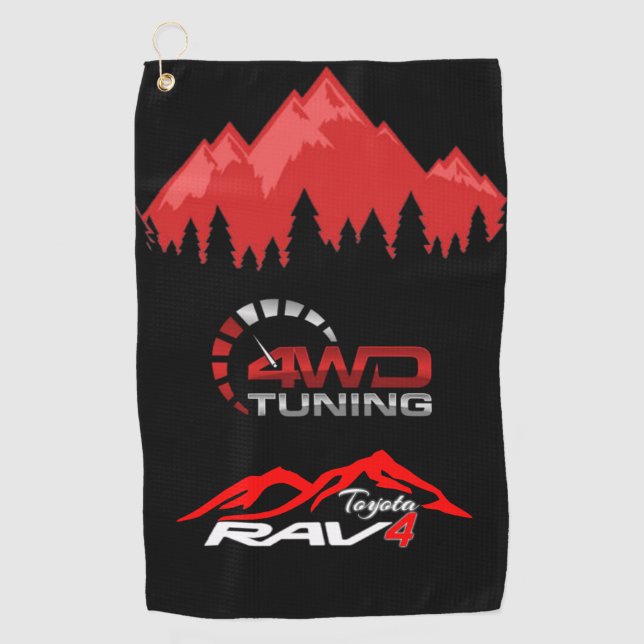 Toalla De Golf Serviette de golf Rav4 (Anverso)